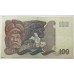 SWITZERLAND 1961 . TEN 10  FRANKEN BANKNOTE . AND . SWEDEN 1974 ONE HUNDRED 100 KRONOR BANKNOTE